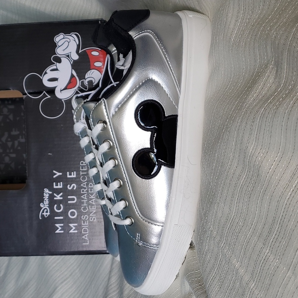 2024 Aldi Silver Mickey Sneakers